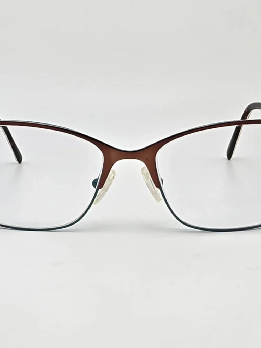 Vera Bradley Sharon Santiago Bronze Cat Eye Eyeglasses Frame w/ Case 53-16-135